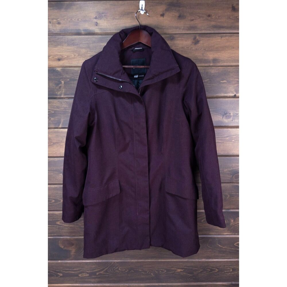 Marmot Ana Insulated Jacket Purple Women's Large Long Coat